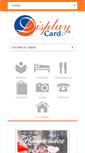 Mobile Screenshot of displaycard.com.br